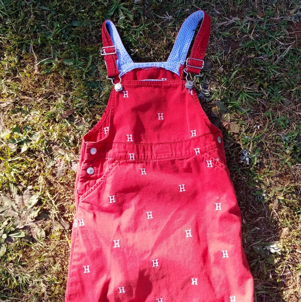 Childrens overall skirt dress